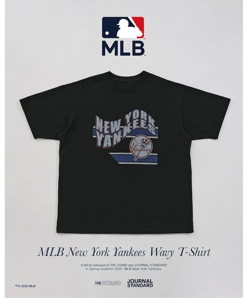 MLB NYY WAVY TEE