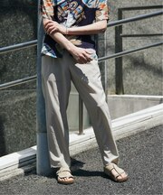 ”吸水速乾 / 接触冷感” EVALET LIGHT ブッチャー1プリーツスラックス