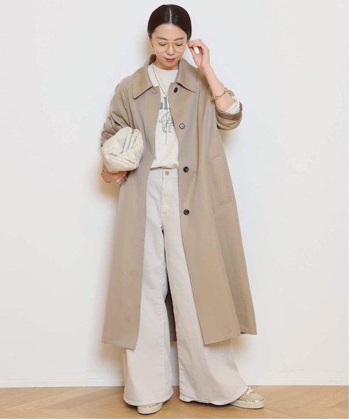 WOOLSILK GABA トレンチコート｜ベーセーストックのアウトレット