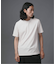 シルケットポンチ クルーネック半袖Tシャツ