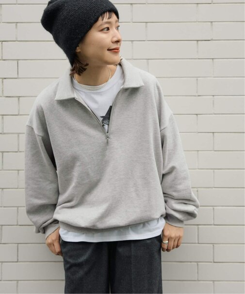 【MAO MORITA × Spick & Span】Half zipスウェット