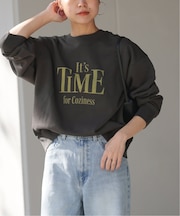 It’s TIMEロゴスウェット