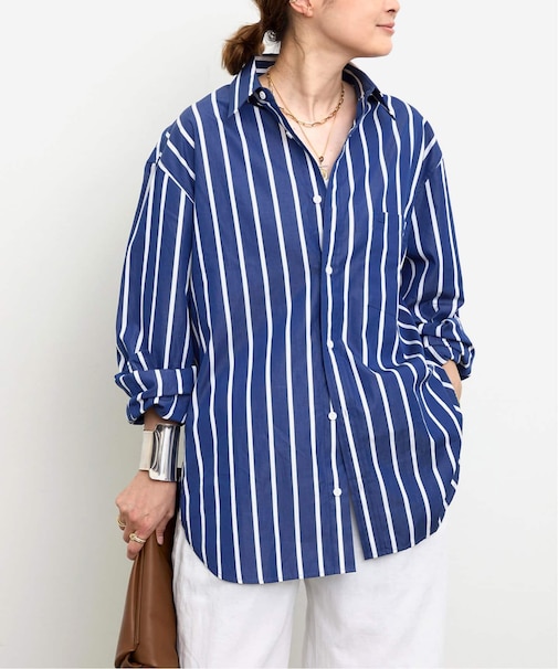 【MATTEAU/マトー】CLASSIC STRIPE SHIRT