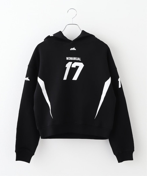 NOMANUAL/ノーマニュアル 17 FOOTBALL HOODIE