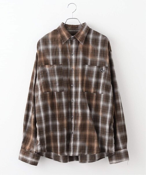 NOMANUAL/ノーマニュアル O.D CHECK SHIRT