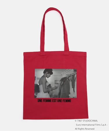 TRICOMER/トリコメル 別注 GODARD UNE FEMME EST UNE FEMME TOTE
