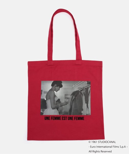 TRICOMER/トリコメル 別注 GODARD UNE FEMME EST UNE FEMME TOTE