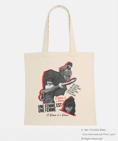 TRICOMER/トリコメル 別注 GODARD UNE FEMME EST UNE FEMME TOTE