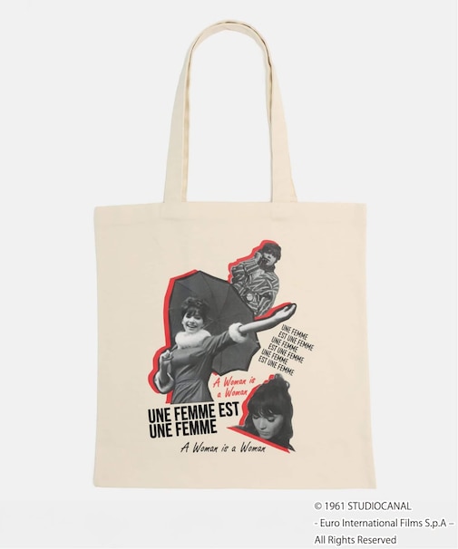 TRICOMER/トリコメル 別注 GODARD UNE FEMME EST UNE FEMME TOTE