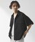 ”イージーケア” TECH LINEN COOLMAX(R) CPO シャツ（セットアップ着用可）