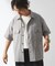 ”イージーケア” TECH LINEN COOLMAX(R) CPO シャツ（セットアップ着用可）