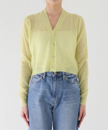 AURALEE/オーラリー KID MOHAIR SHEER KNIT CARDIGAN カーディガン A25SC04FG