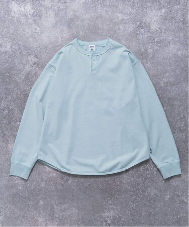 【ANTS & ELEPHANTS】ヘンリーネック ロングスリーブTシャツ