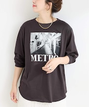 MCL/エムシーエル 別注 ロゴ L/S TEE