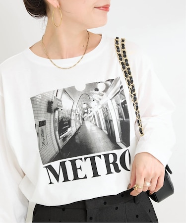 MCL/エムシーエル 別注 ロゴ L/S TEE
