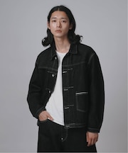 【BOYCOM/ボイコム】ペーパーデニムトラッカージャケット