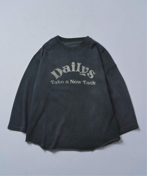 GOOD OLD SHOP】ヴィンテージ加工 9分袖 スウェットTシャツ