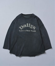 【GOOD OLD SHOP】ヴィンテージ加工 9分袖Tシャツ
