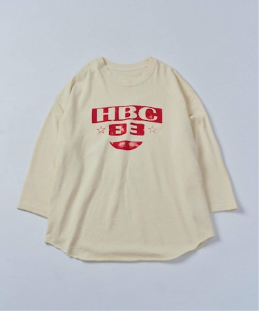 【GOOD OLD SHOP】ヴィンテージ加工 9分袖Tシャツ