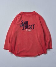 【GOOD OLD SHOP】ヴィンテージ加工 9分袖Tシャツ