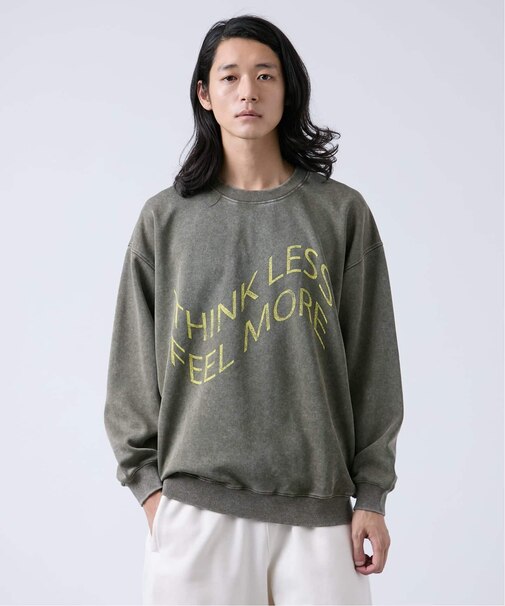 ピグメント加工 プリントスウェット