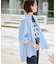《一部店舗・WEB限定カラーあり/追加》ファインOXオーバーロングシャツ