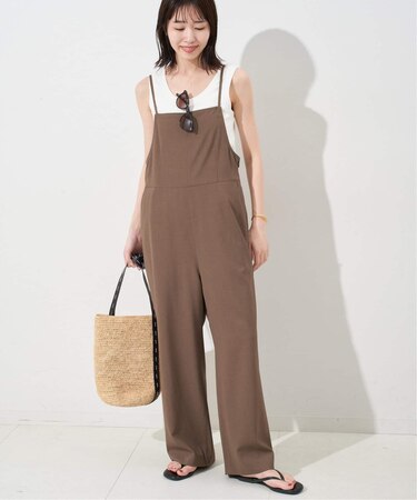 《2枚セット》ナローサロペット×TEEセット