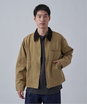 【PLANET OF EARTH】ピグメント加工 ダックショートブルゾン