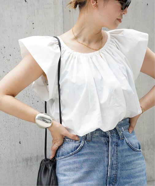 【CELERI/セルリ】フリルブラウス