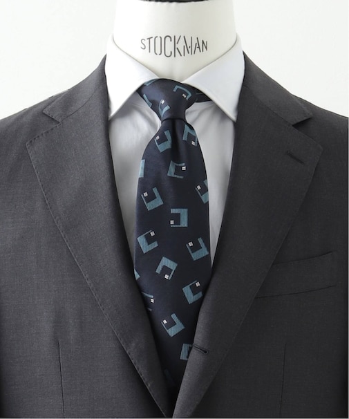 シルク ジャガードタイ