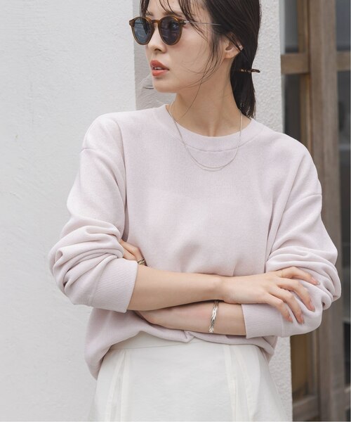 追加》【洗える】ハイゲージペーパーヤーンプルオーバー｜ベーセー