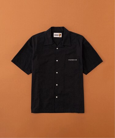 PORSCHE × POGGY OPEN COLLAR SHIRT