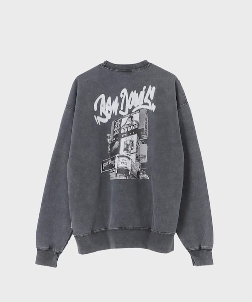 【BEN DAVIS / ベンデイビス】BILLBOARD FADED CREW
