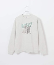 NEW ドッグ＆キャット柄 アソートクルーネックスウェット
