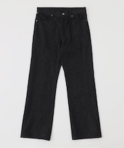 12.5oz 5ポケット セミフレアリジットデニム
