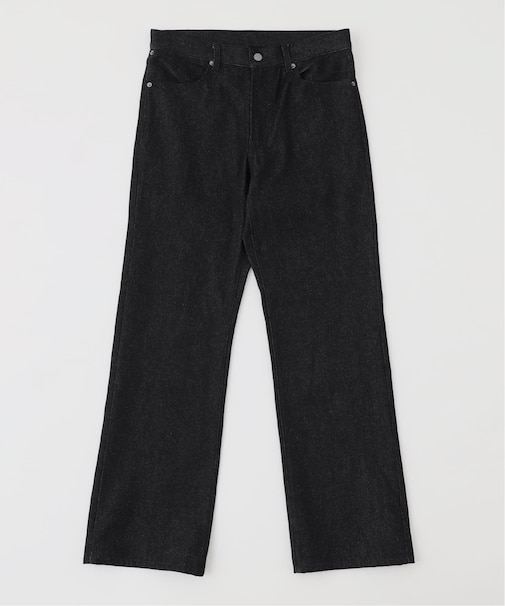 12.5oz 5ポケット セミフレアリジットデニム