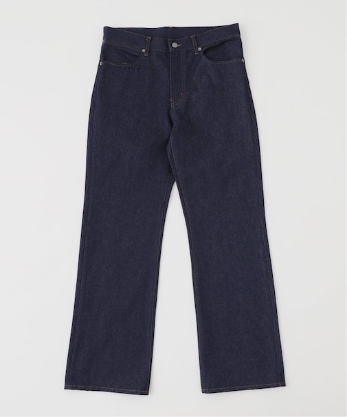 12.5oz 5ポケット セミフレアリジットデニム