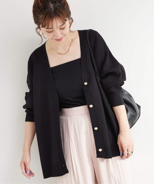手洗い可 / スムースニットカーディガン｜ベーセーストックの