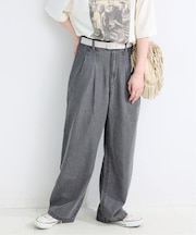《追加4》ウォッシャブル / DU JOUR/デュ ジュール TROUSER JEAN