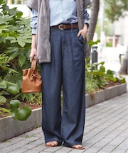 《追加4》ウォッシャブル / DU JOUR/デュ ジュール TROUSER JEAN