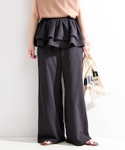 《2点セット》ウォッシャブル / フリルスカート付きスウェットパンツ