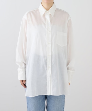 SLOAN/スローン THE COTTON VOIL BOYFRIEND シャツ