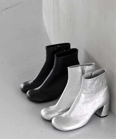 【atelier brugge/アトリエブルージュ】Oblique short boots 24PS-34