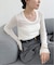 《追加》whisper rib long Tシャツ