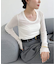 《追加》whisper rib long Tシャツ