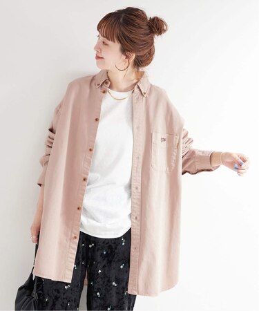 ウォッシャブル / DU JOUR/デュ ジュール NEW JEAN BD SHIRT