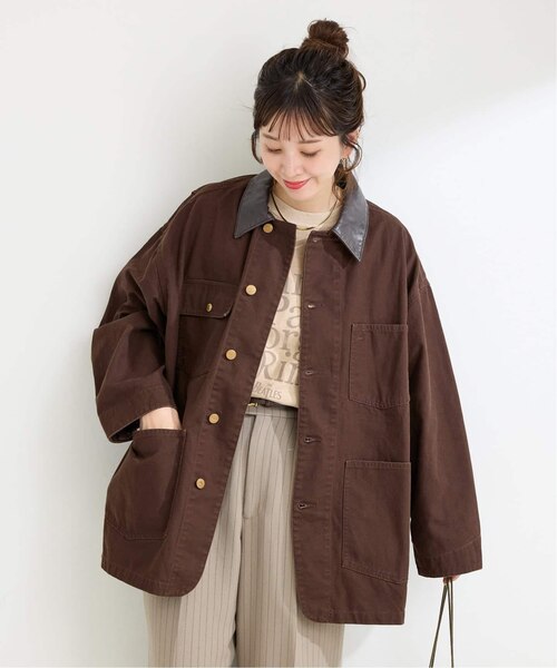 人気完売‼︎【新品】DU JOURデュジュールJEANCOVERALL ジャケット ウォッシャブル / DU JOUR/デュ ジュール NEW JEAN COVERALL｜ベーセー