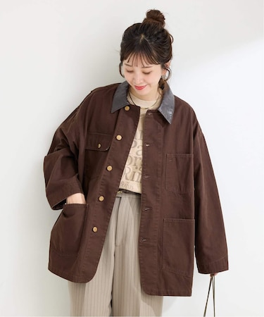 ウォッシャブル / DU JOUR/デュ ジュール  NEW JEAN COVERALL