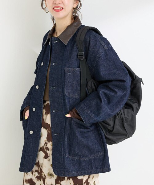 人気完売‼︎【新品】DU JOURデュジュールJEANCOVERALL ジャケット ウォッシャブル / DU JOUR/デュ ジュール NEW JEAN COVERALL｜ベーセー