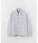 【Deux Allures/ドゥ アリュール】チェックボンディングシャツブルゾン